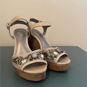 Coach Wedge Sandals